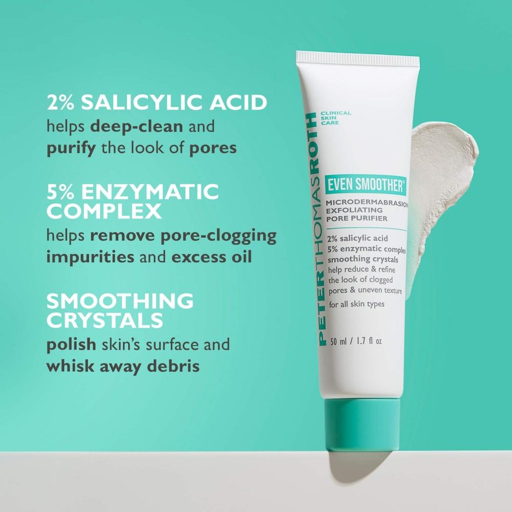 Peter Thomas Roth Even Smoother Microdermabrasion Exfoliating Pore Purifier 1.7 Oz