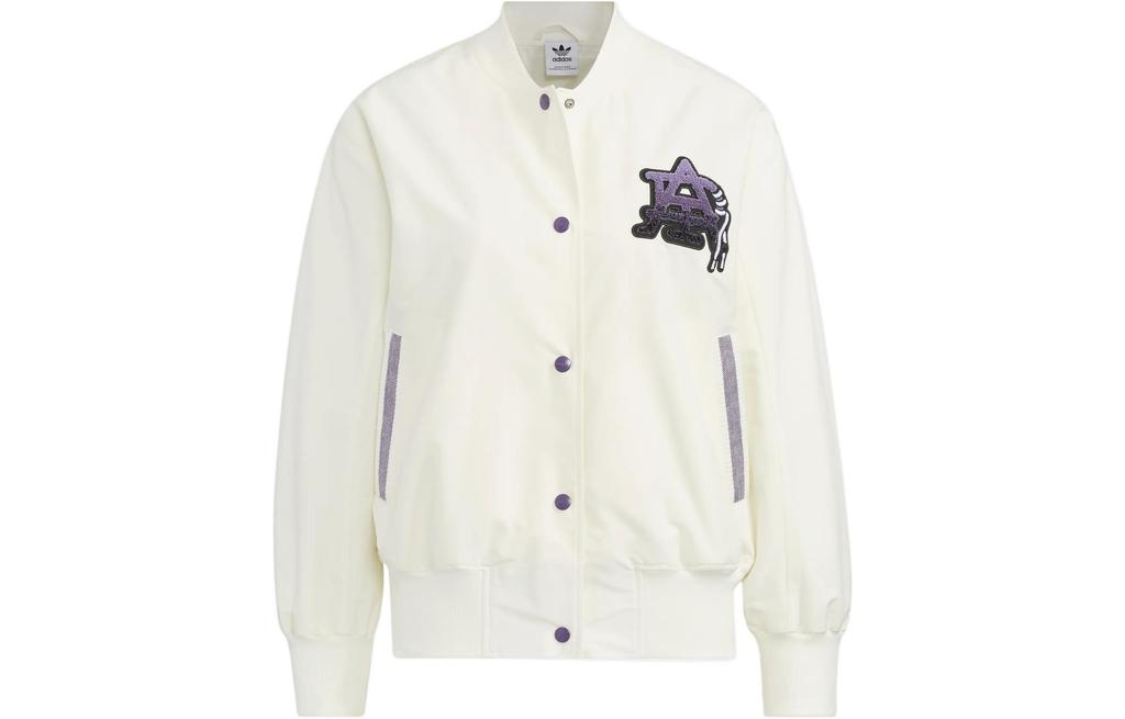Women's Jacket Adidas Originals MODERN COLLEGIATE Jacket Women's White
