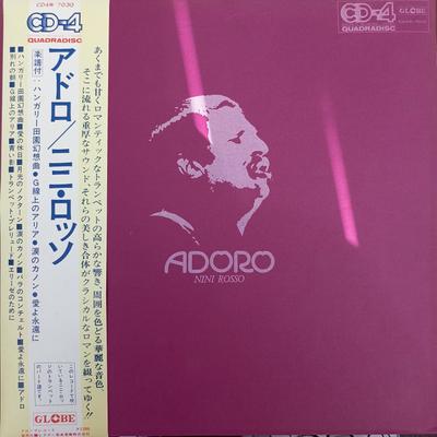 LP Record NINI ROSSO - Adoro CD4W7030 GLOBE Japan Obi Pop Used