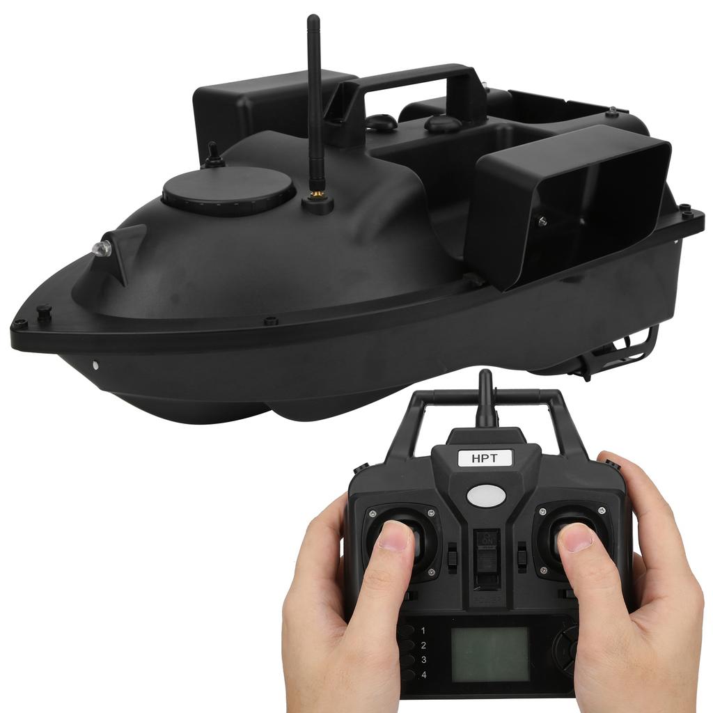 TwoHand Intelligent Remote Control Fish Feeder 500m GPS Location Fishing Boat