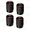 Aluminum For Ford Focus ST Line Mondeo Kuga GT350 GT500 Shelby Logo 4pcs Car Decor Wheel Tire Valve Caps Stem Cover Accessories