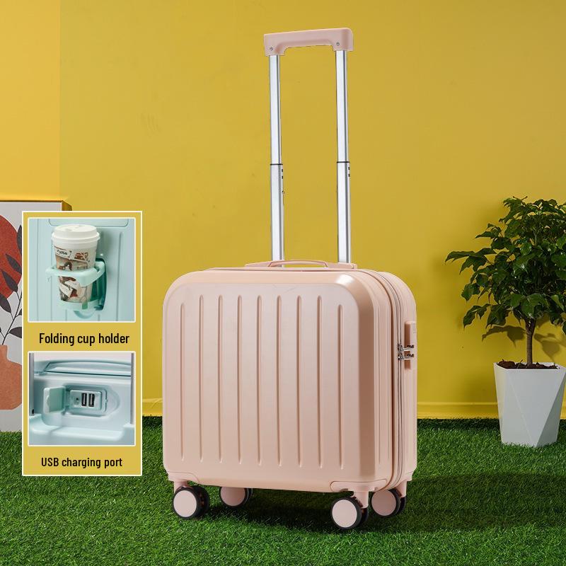 

18 Ручная кладь на колесиках с кодовым замком и напечатанным логотипом 18-inch Carry-on, 3-Year Warranty