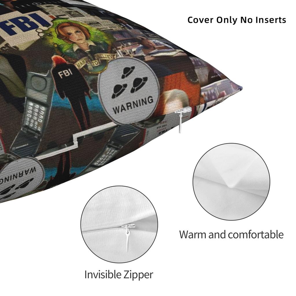 FBI Female Body Inspector Pillow Cover Custom Cushion Cover Fashion Pillow Case For Living Room Bed Chair