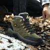 Outdoor Hiking Shoes Women Comfortable Casual Anti-slip High-top Boots Men Breathable Durable Thick-soled Soft Combat Boots Men