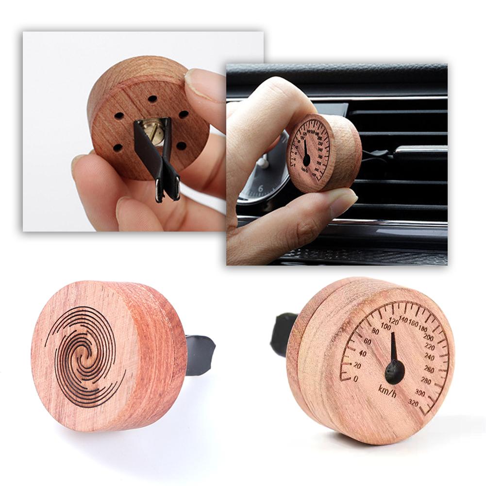 Woodsy Decor Wooden Wooden Car Diffuser Rosewood Carved Clip Exquisite Freshener Car Car Air Decoration Fragrant Auto Expan D8L4