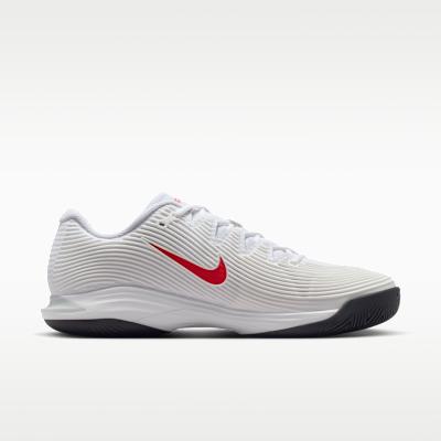 Nike Court Air Zoom Vapor 12 HC White Pure Platinum Light Crimson
