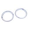 2PCS Car Aluminum Air Outlet Trim Cover Sticker Blue Fits For Subaru BRZ Toyota 86