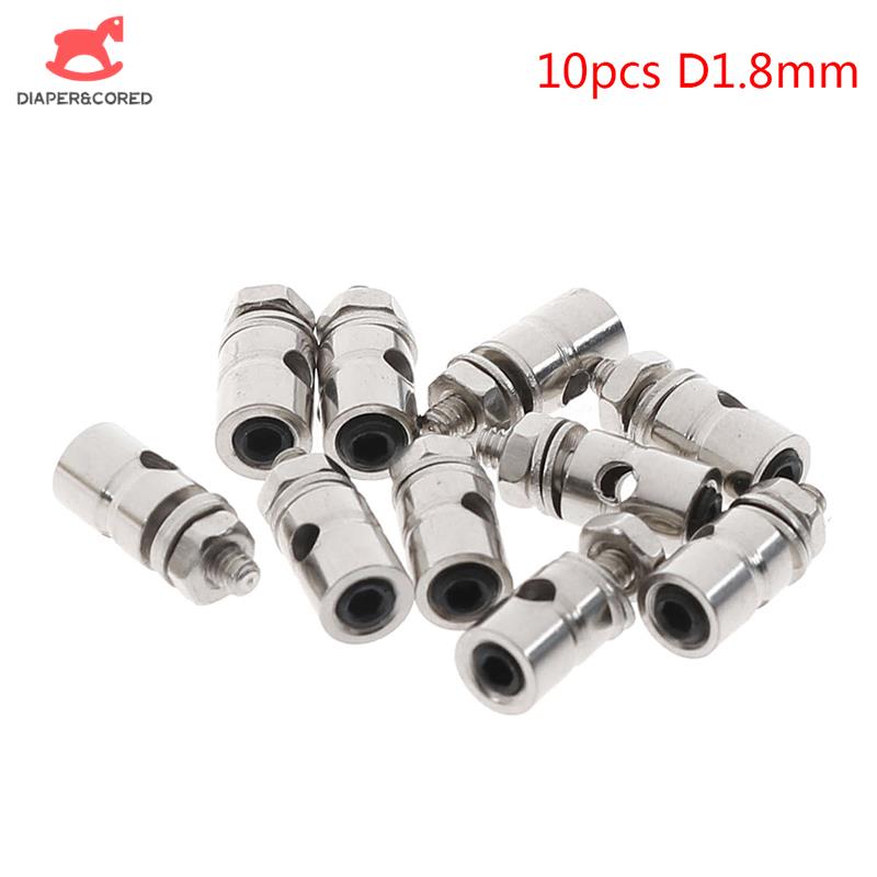 New 10Pcs RC Airplane Boat Pushrod Linkage Stopper Servo Connectors Adjustable Diameter Helicopter Rc Boat Accessories