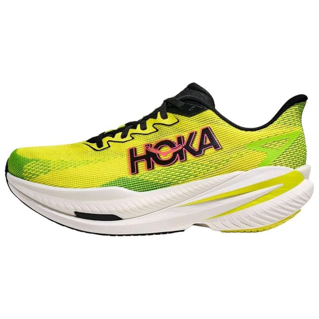 HOKA ONE ONE Mach X 3 Breathable Running Shoes Men's Green 1168871-NNHK