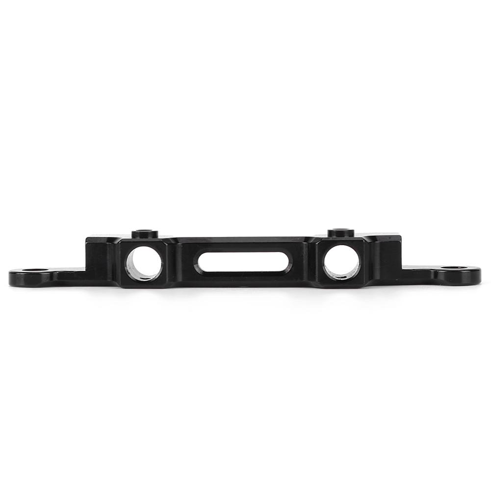 Aluminum Alloy Rear Bumper   Car Shell Column Mount Fit for 1 10 RC for Axial Scx10 III Black