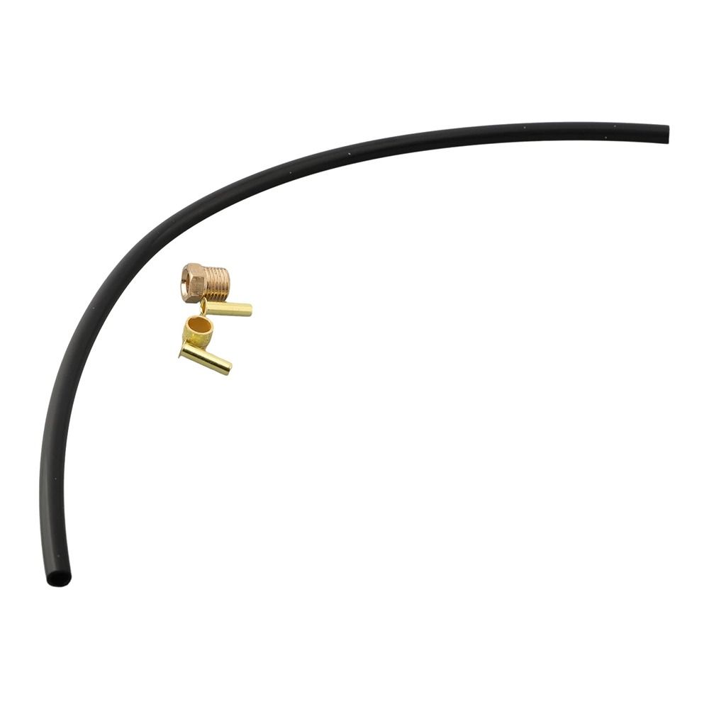 1Pcs High Pressure Air Compressor Nylon Hose 30cm 6mm Dia Exhaust Tube with Small Brass Parts Pressure Relief Valve Tube
