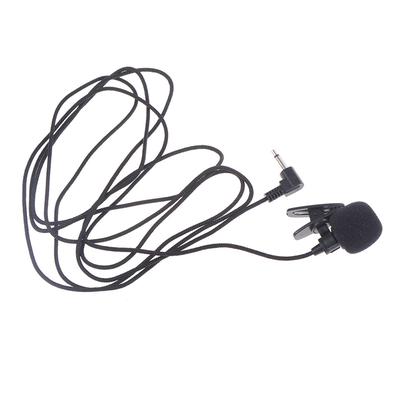 Mini Mic Microphone Case For Smartphone Recording Pc Clip-On Lapel Microphone
