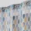 Voilage a oeillets 140 x 240 cm Palpito blanc