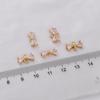 12mm Copper Bow Tie Shape Pendant For Jewelry Making DIY Bracelet Necklace Earring