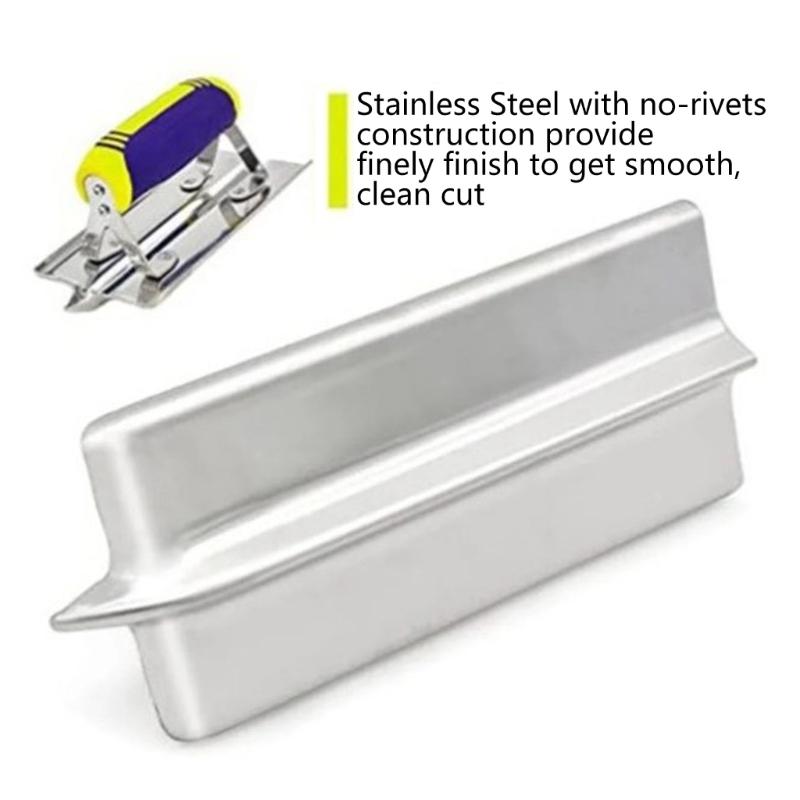 Professional Concrete Hand Edger and Groover Set Tools for Finishing Projects