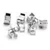 10PCS Engine Compartment Cover Plate Screw Clips Base Spring Clamps Compatible For Porsche Cayenne 2003-2006 2008-2010