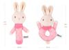 Shinse Stuffed Animal Rattle Baby Toy Rattle Ring-Ring Stick Cute Cloth Toy From 3 Months Cotton Popular Baby Shower Gift Educational Toy Newborn