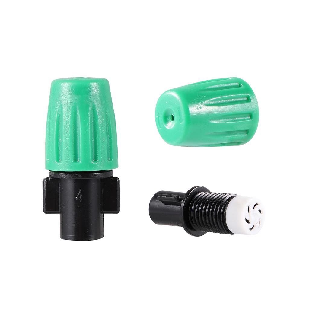 5 Stück Sprühdüse Tropfer Bewässerungssprühgerät Zerstäubungssprinkler Gartenbewässerungssystem Mit Schlauch T-Stück Dorn Gewindeanschluss