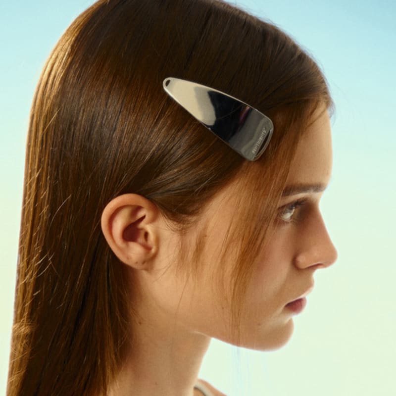 SENTIMENTS NO.515 [BLACK] SLEEK TRIANGLE HAIR pin