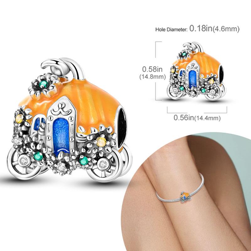 New 925 Silver Charm Bead Fit Original Bracelet Charms for Women Necklace DIY Jewelry Gift