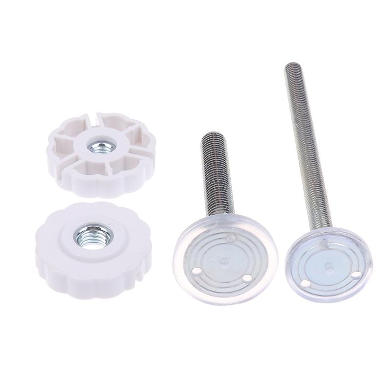 Keep Your Baby Safe - M8 M10 Pressure Fit Spindles & Screw Bolts for Gates, White