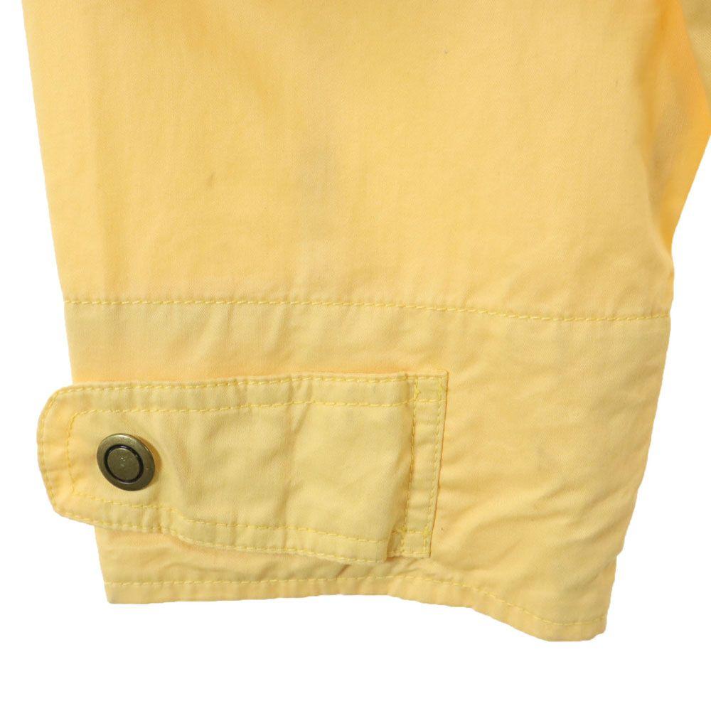 Disney 90s Old Mickey Mouse Embroidery Mountain Parka S Yellow MICKEY Men's Used