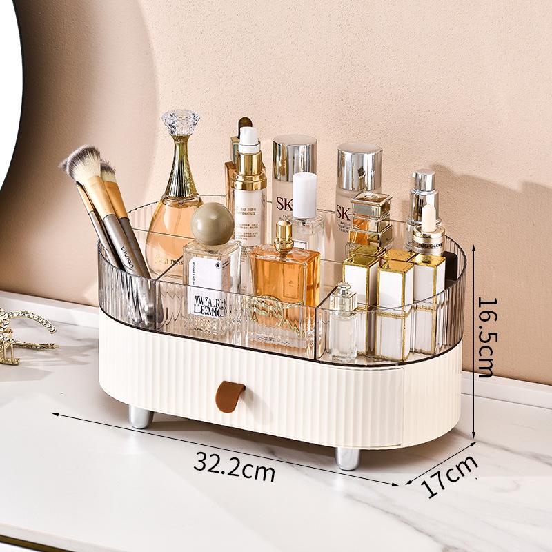 Elegant Multi-Layer Drawer Cosmetic & Jewelry Organizer Box