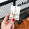 925 Silver Retro Pearl Earrings - Classic Japanese & Korean Style