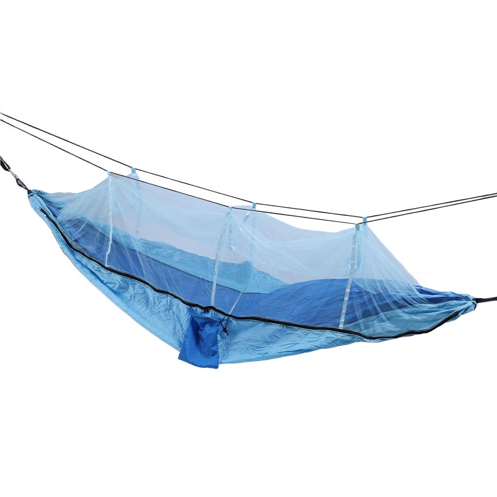 Outdoor Hammock 661lb Load Bearing Lightweight Portable Hammock with Net for Courtyard Camping Picnic