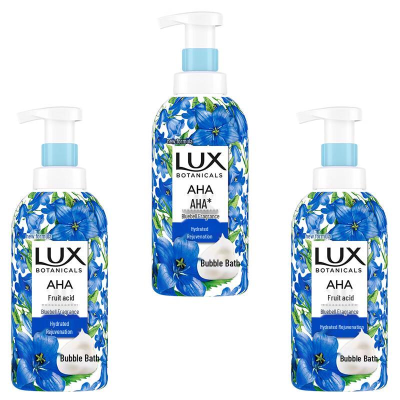 LUX Blue Wind Chime Scented Shower Foam