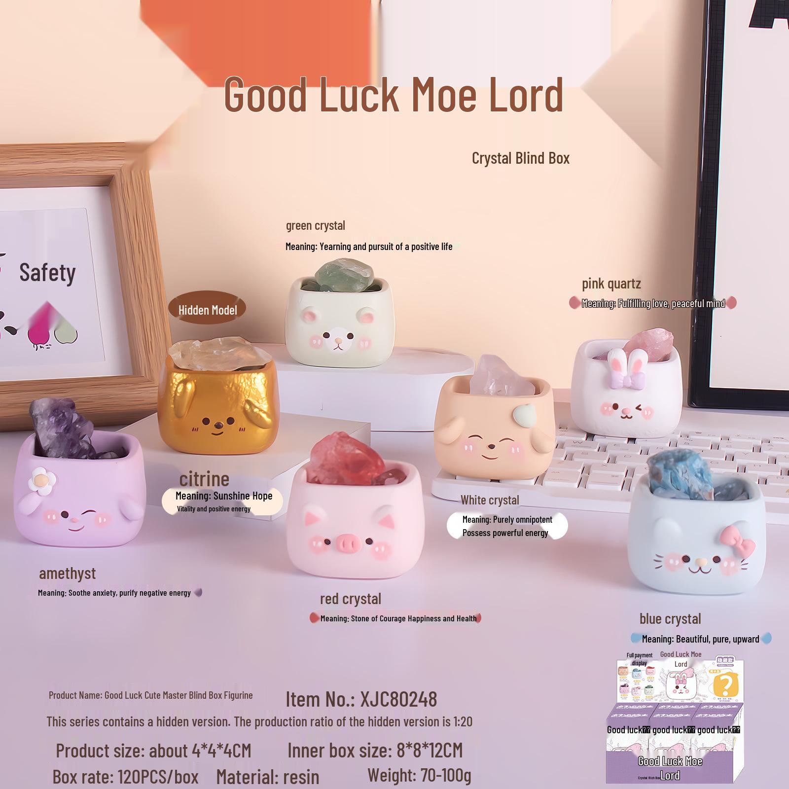 

Креативная милая мультяшная кошка эмоция сюрприз бокс смола настольная фигурка подарок