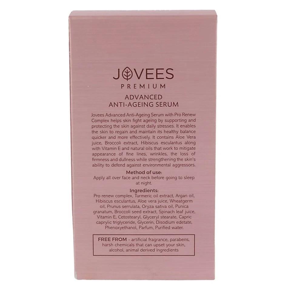 Jovees Premium Advanced Anti Ageing Serum For Dull And Damage Skin 50ml