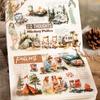 Mr. Paper,Forest Camping Character Theme Tape 200cm/roll for Collage Scrapbook Notebook Diary Decorative Stationery Stickers