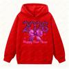 Happy New Year 2026 Clothing NYE Party Apparel Pink Glitter Girly New Year Hoodies Women Fashion Trend Holiday Sweatshirt