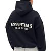 Unisex FW24 Essentials Hoodie: Stylish Double-Stitched American Style with Hood for Men, Women, Couples