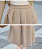 Chic Spring 2025 Small Fragrant Style Suit: Single-Breasted Jacket and Semi-Skirt Dress Set (Y2510)