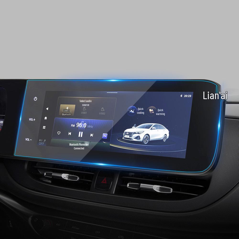 GAC Trumpchi GA6/GA8/GA4plus Navigation Tempered Film & Protective Console Sticker for 22 Models