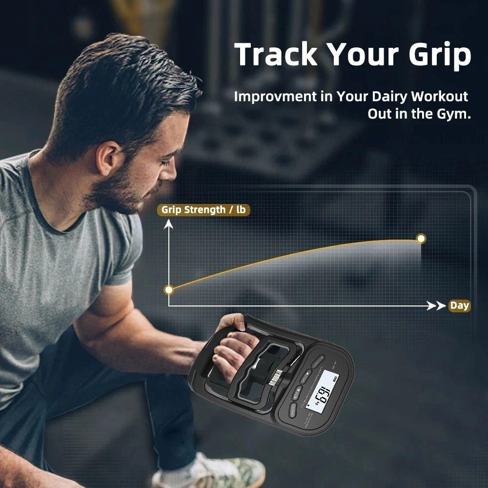 Type-c/battery Digital Hand Dynamometer Electronic Grip Strength Measurement Meter  Gym