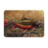 Spawning Male Brook Trout Anti-slip Doormat Floor Mat Sand Scraping Carpet Rug for Kitchen Entrance Home Balcony Footpad Mats
