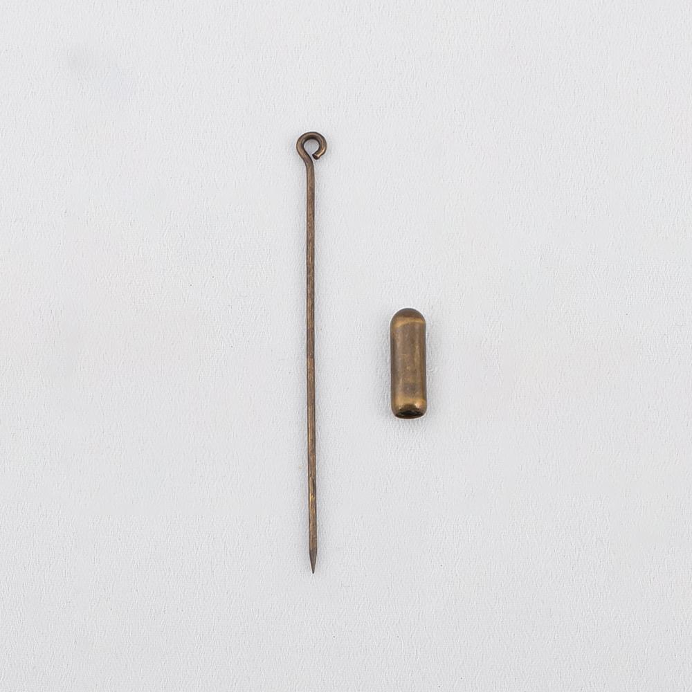 

20pcs/lot 50/70mm Stick Metal Brooch Base Pin Safety Stopper Needle for DIY Lapel Badges Hat Jewelry Making Accessories Supplies 20pcs