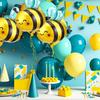 Entzückendes Bienen-Ballon-Set für Partydekorationen, Hochzeitsveranstaltungen, Aluminiumfolien-Ballons mit Tiermotiv, Ideal für festliche Anlässe