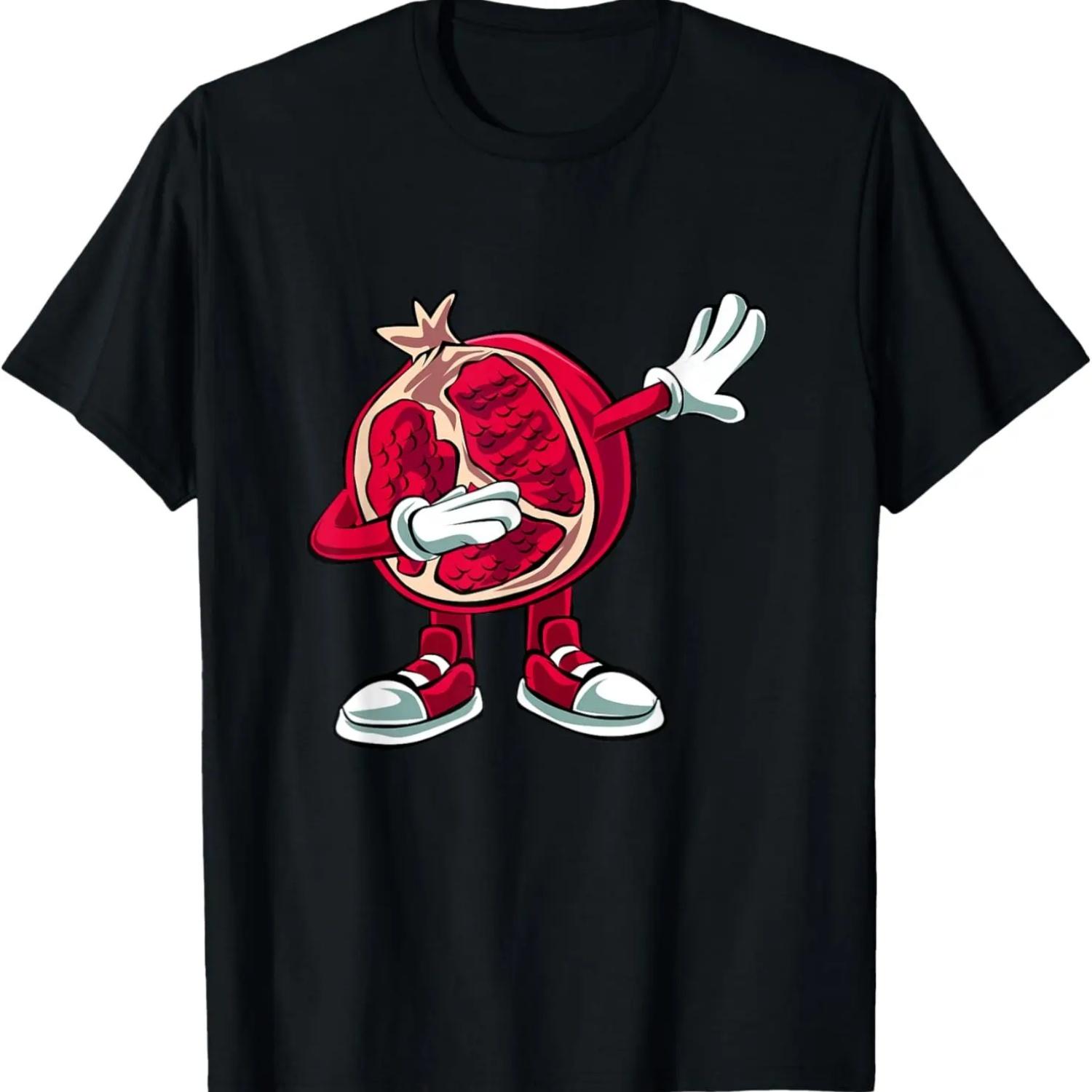 Retro Pomegranate I m Only Here For The Pomegranate Fruit T-Shirt S