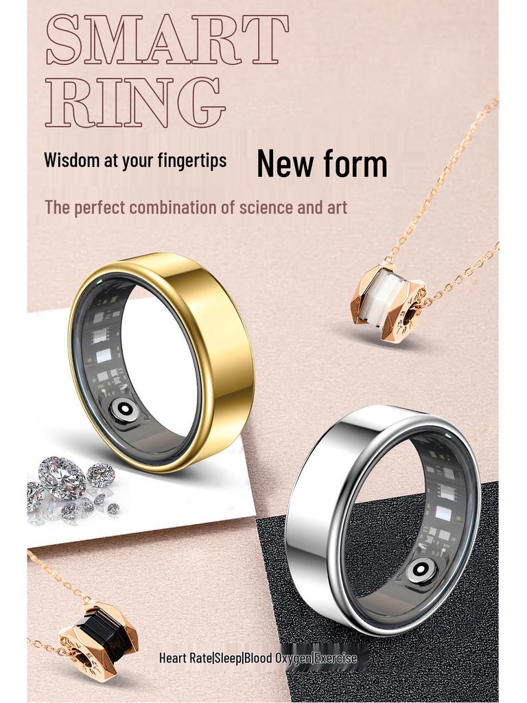 Smart R99 Ring: Heart Rate, Blood Pressure, Blood Oxygen, Sleep Monitor, Health & Exercise Pedometer