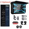3-In-1 Motorbike Device: Dashcam+GPS Navigator+Wireless CarPlay, Supports Android Auto, Siri & Google Voice Assistant