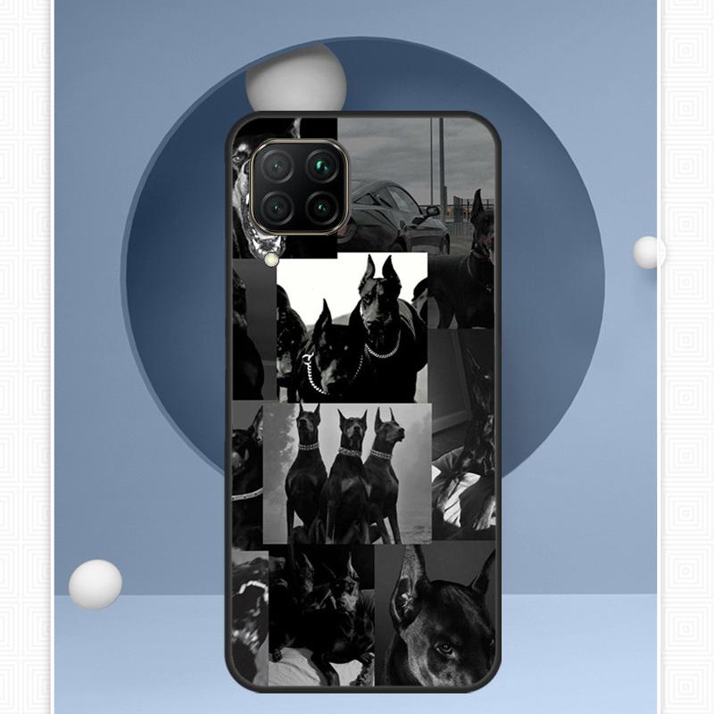 Doberman dog For Huawei Nova 12i 12s 11i 8i Y91 Y60 Y70 Y72 Y90 Y61 9 10 SE P20 P40 Lite P30 P60 Pro Case