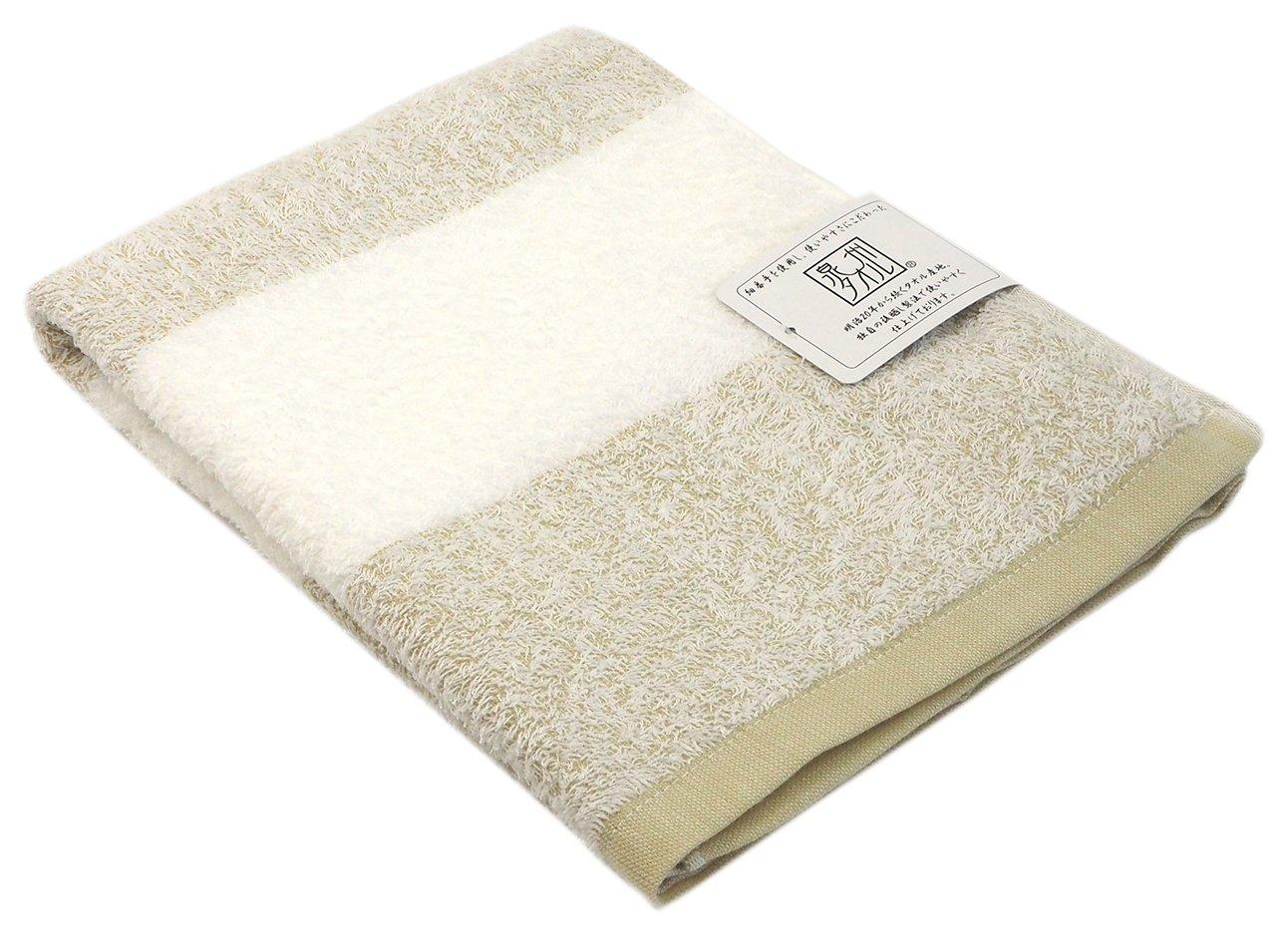 

Senshu Soft Openwork Bath Towel Brown
