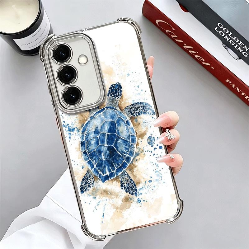 

Эстетика Искусства Морской Черепахи Мягкий Чехол Для Телефона Для Samsung A17 A27 A07 A37 A57 A16 A56 A15 A55 A14 A54 A13 A53 A26 A36 A25 A35 A24 A3 Samsung A35
