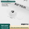 Universal Adhesive Caster Wheels, Silent, Wear-Resistant, Punch-Free Ball Bearings, Thickened Base for Household Use