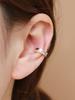 Minimalpiercing 14K Double-Row Inner Conch Ear Cuff Ring Earrings