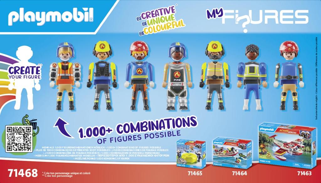 Playmobil My Figures: Fire Brigade
